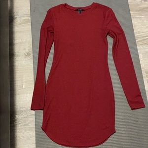 Forever 21 Red Body Con Dress
